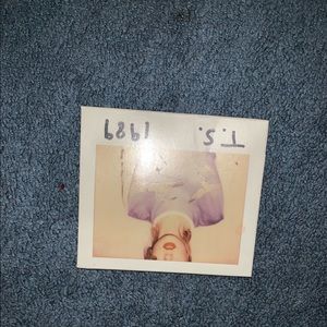 Taylor Swift 1989 Album with polaroids.
